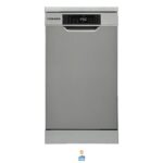 غسالة أطباق تورنيدو 10 أفراد 45 سم شاشة ديجيتال 7 برامج سيلفر غامق TDV-FN107DDS