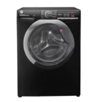 Hoover Washing Machine 8 Kg Black Steam H3WS383TAC3BELA