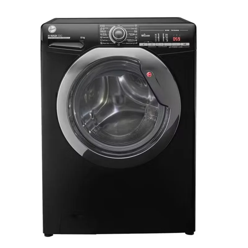 Hoover Washing Machine 8 Kg Black Steam H3WS383TAC3BELA