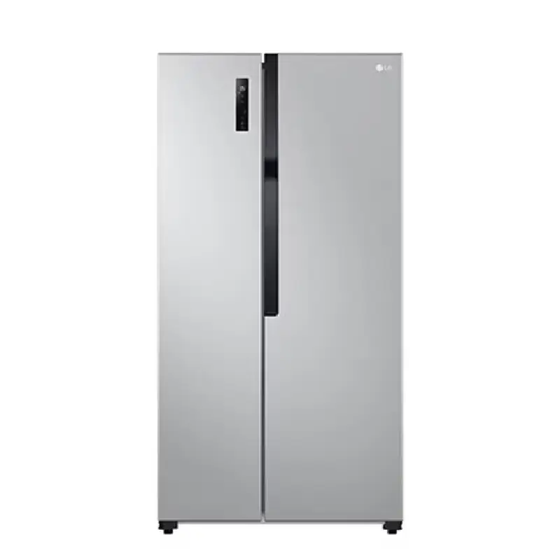 LG Digital Side by Side Refrigerator 519 Liters Silver GCFB507PQAM