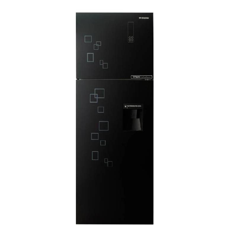 Fresh Digital Refrigerator 426 Liters Dispenser Black FNTDR540YGB