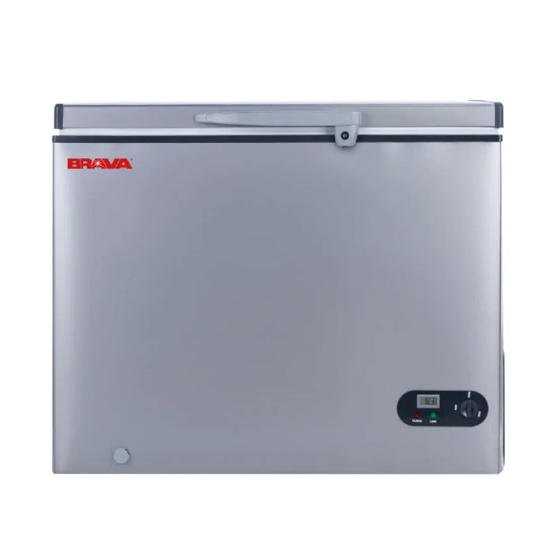 Brava Deep Freezer 250 Liters Stainless Steel Heart CF250