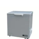 Pioneer Deep Freezer 210 Liters Silver Aluminum Heart