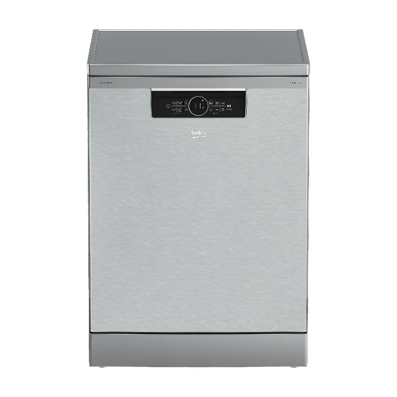 Beko Dishwasher 15 Place Settings 6 Programs 60 cm Digital Steam Corner Intense Inox BDFN36531XC