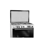 Unionaire Eco Gas Cooker 5 Burners Silver × Black C68SS-AC-447-F-ECO-2W