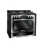 Unionaire I Chef Gas Cooker 5 Burners Stainless Steel C69GB1-1GC-383-IDSP-S-PC-2W-AL