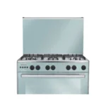 Unionaire Gas Cooker 5 Burners Max 14 Silver C69SS-GC-447-IFSO-2W-M14-AL