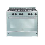 Unionaire Gas Cooker 5 Burners Max 14 Silver C69SS-GC-447-IFSO-2W-M14-AL