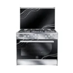 Unionaire Gas Cooker 5 Burners Hero Stainless Steel C69SSF2C447FSOHERO2WAL