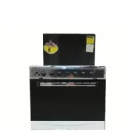 Master Gas Cooker 5 Burners Stainless Steel Iron Burners With Fan