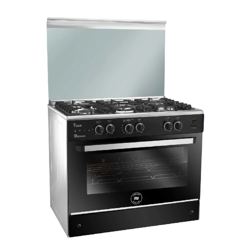 Unionaire ICook Gas Cooker 5 Burners C68SSGC511IDSFC2WAL