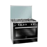 Unionaire Gas Cooker 5 Burners Max 15 Cast Fan Safety Digital Oven & Grill C69SSGC447DFSO2WM15AL