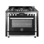Unionaire Gas Cooker 5 Burners Full Safety Silver C69GB1-1GC-383-IDSP-S-PC-2W-AL