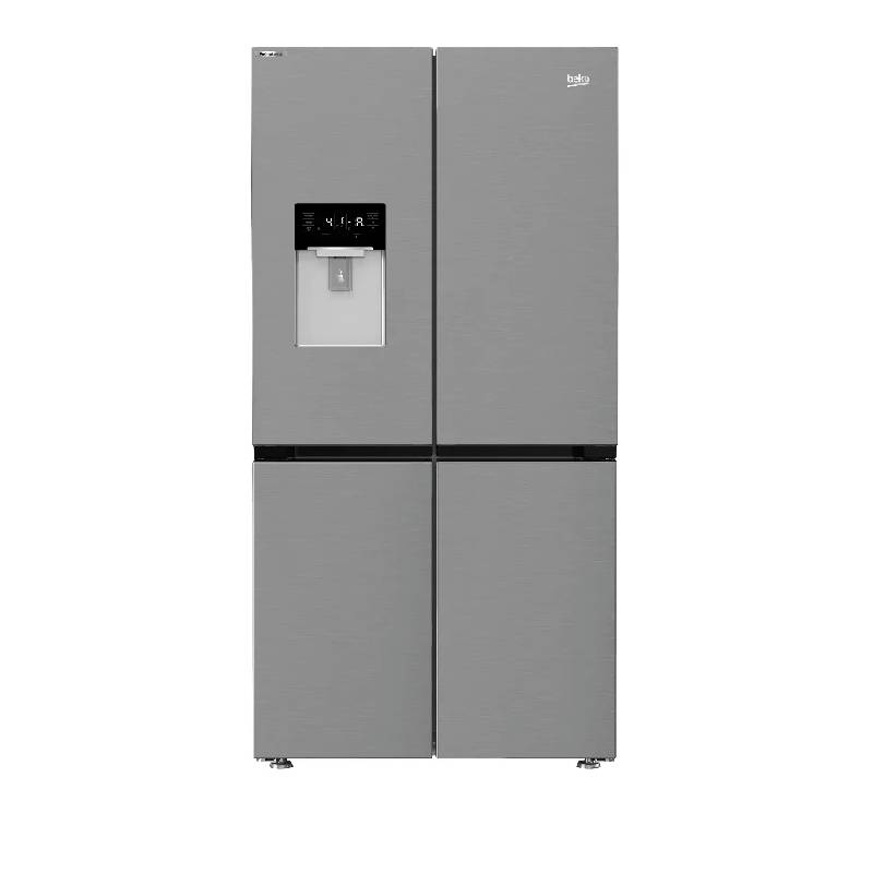Beko Digital Refrigerator 565L Dispenser Stainless GNE134626ZXH