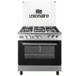 Unionaire Gusto Gas Cooker 5 Burners Fan C68SSDC443F2WGUAL