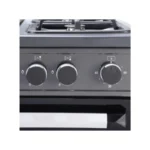 Unionaire Gas Cooker 5 Burners Gusto Pro Black C69BGM-P2C-511-ISF-2W-GU-AL