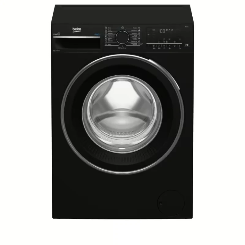 Beko Washing Machine 9 Kg  Black Bluetooth B3WFU50940BCI