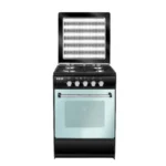 Unionaire Gas Cooker 4 Burners Eco Black  CF55EBAP426ECOP2W