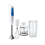 Braun Multiquick 3 Hand Blender 700 Watt 600 ml White x Blue MQ3025