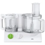 Braun Tribute Collection Food Processor, 2 Liters, 600 Watt, White - FX3030