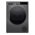 LG dryer, 8 kg, dark silver, Turkish, RH80T2SP7RM