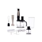 Braun Hand Blender MultiQuick Multifunction 1000 Watt 1.5 Liter Black × Silver MQ7085