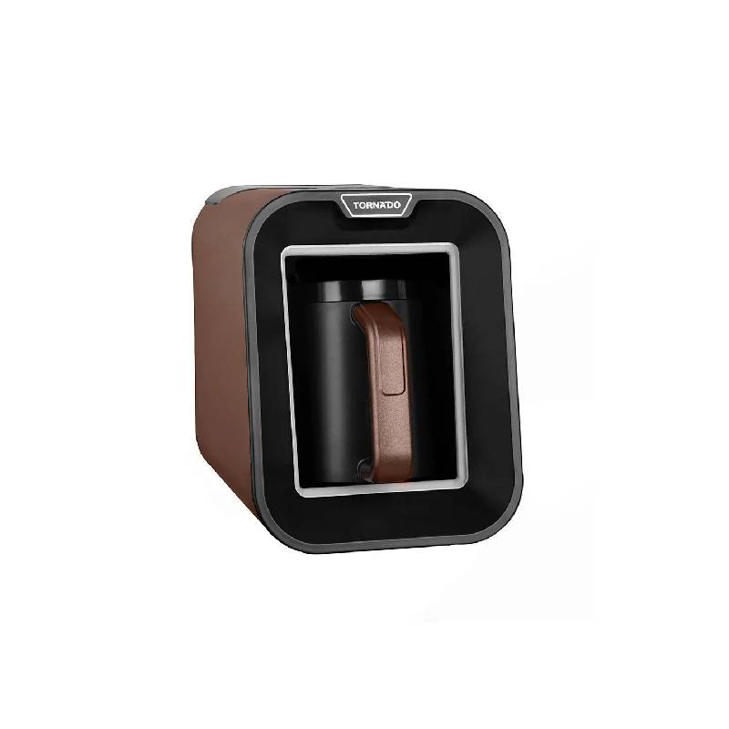 Tornado Automatic Turkish Coffee Maker 735 Watt Black × Brown TCME-100S-PRO
