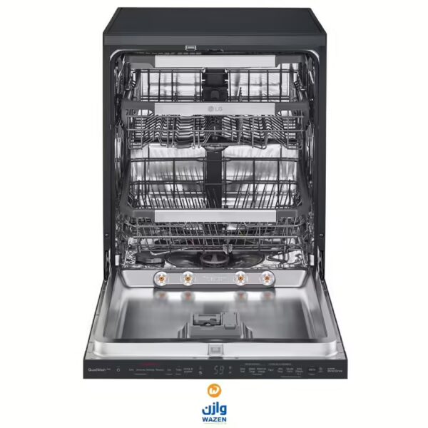 LG Dishwasher 60 cm 14 Person Black Steam Easy Rack DFC335HM - Image 3