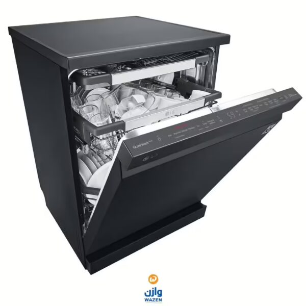 LG Dishwasher 60 cm 14 Person Black Steam Easy Rack DFC335HM - Image 5