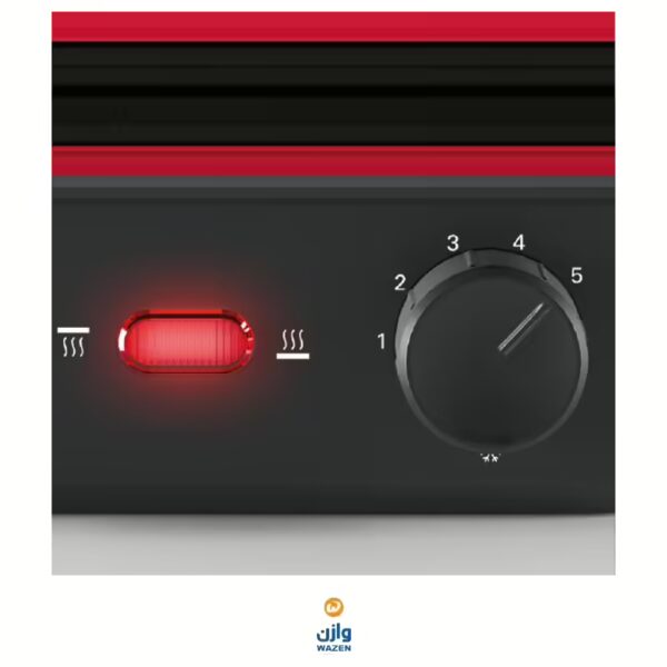 Bosch Electric Grill 2000 Watt Red TCG4104 - Image 3