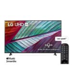 شاشة ال جي 50 بوصة ليد سمارت رسيفر ماجيك دقة أسود 4k UHD 50UR78006LL