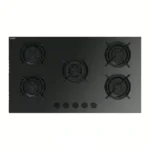 Fresh Built In Hob 5 Burners Glass Full Safety 9606