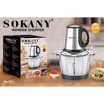 Sukany chopper 3 liters Silver SK 7011