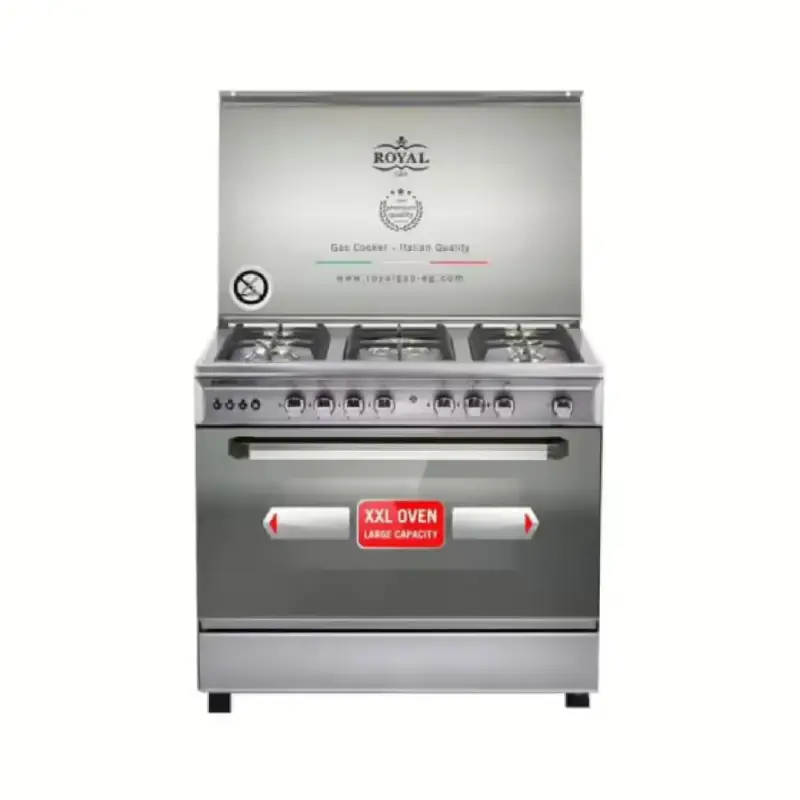 Royal Gas Cooker Hero Cast 5 Burners Stainless Steel HR90CSSMV 2010276