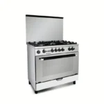 Fresh Milano Cast Gas Cooker 5 Burners With Fan Stainless Steel 3115