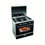 Unionaire I-Cook Gas Cooker 5 Burners Black C6090SSDC511IDSCS2W