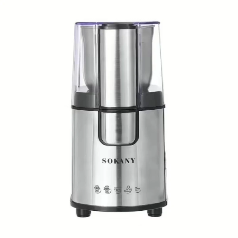 Sokany Coffee Grinder 200 watt Stainless Steel Sk3020s