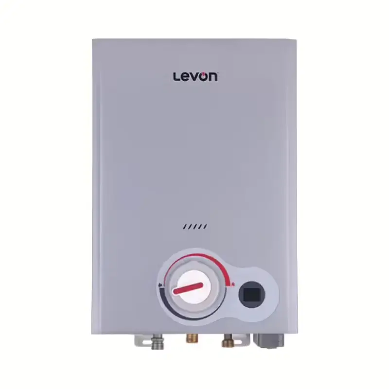 Levon Water Heater 6 Liter Digital Gas Silver 6518125