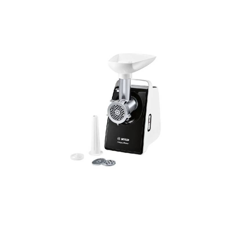 Bosch Electric Meat Mincer CompactPower 2000 Watt Black × White MFW3X10B
