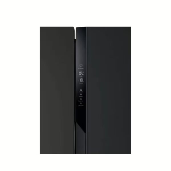 ⁦ثلاجة هاير نوفروست 570 لتر انفرتر أسود HRF570SDBM⁩ - الصورة ⁦4⁩