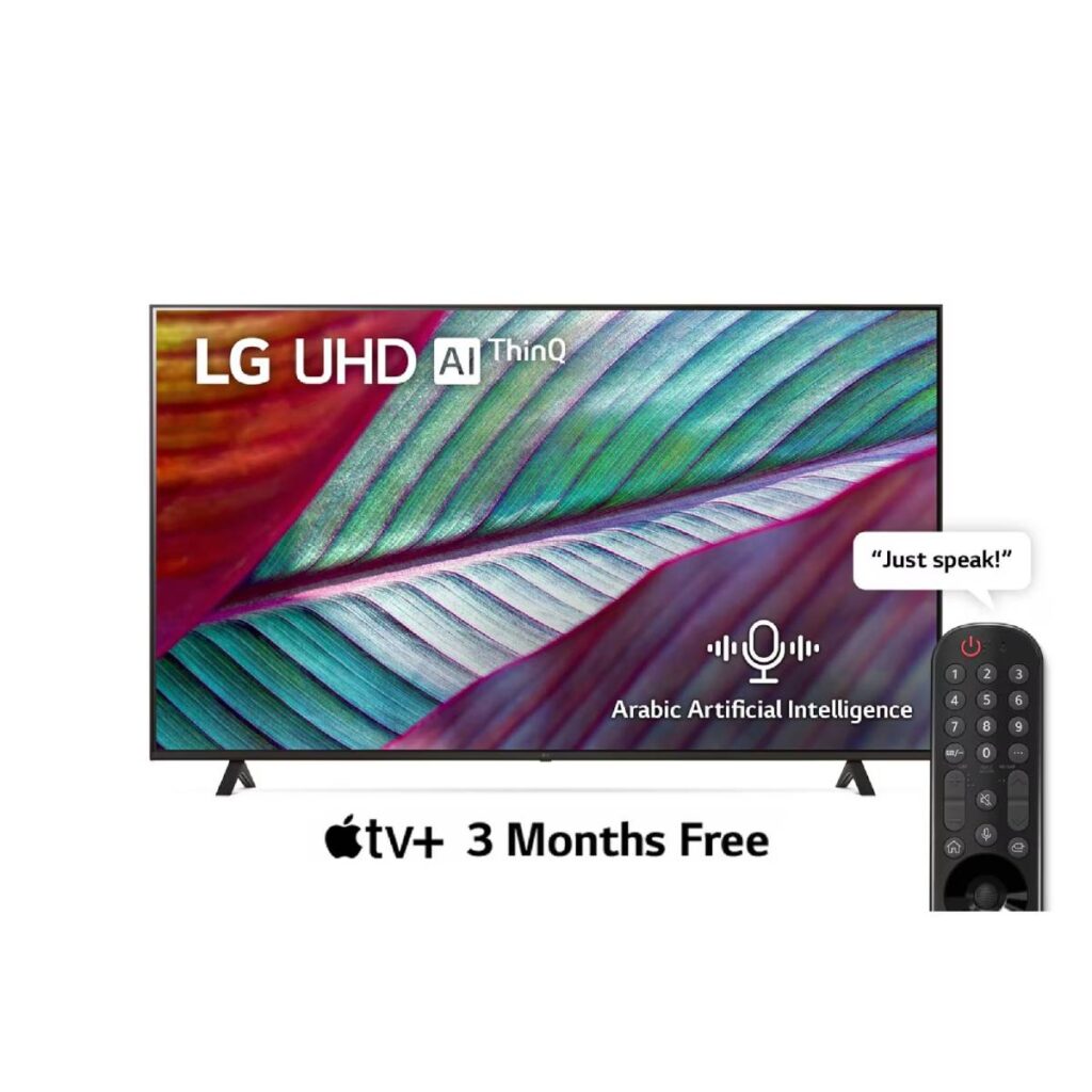 تليفزيون إل جي سمارت 65 بوصة 4K UHD بريسيفر داخلي 65UR78066LK