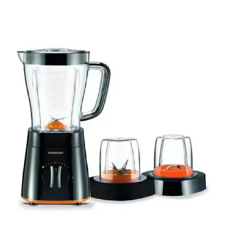 Kenwood Blender With 2 Grinders 1.5 Liters 500 Watt Black BLP15360BK