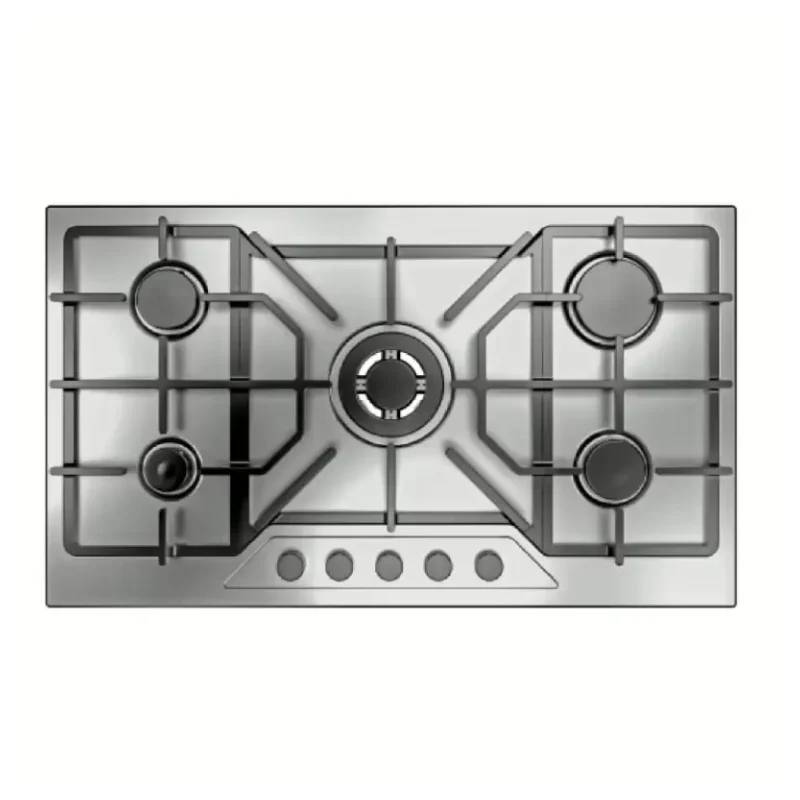 Fresh Modena Built-In Hob 5 Burners Gas Stainless Steel 9847