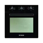 Fresh Built-in Oven 60 Cm Gas With Electric Grill Black 8877