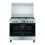 ZANUSSI Cool Gas Cooker 5 Burners Safety St x Black ZCG92356XA