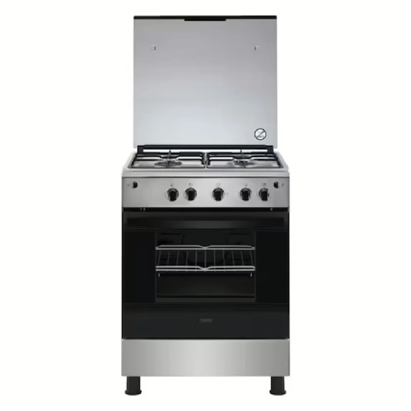 ZANUSSI Cool Cooker 4 Burners Gas Full Safety Stainless Steel ZCG62356XA