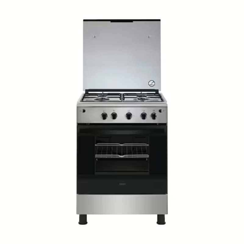 ZANUSSI Cooker 4 Burners Gas Full Safety Stainless Steel ZCG61026XA