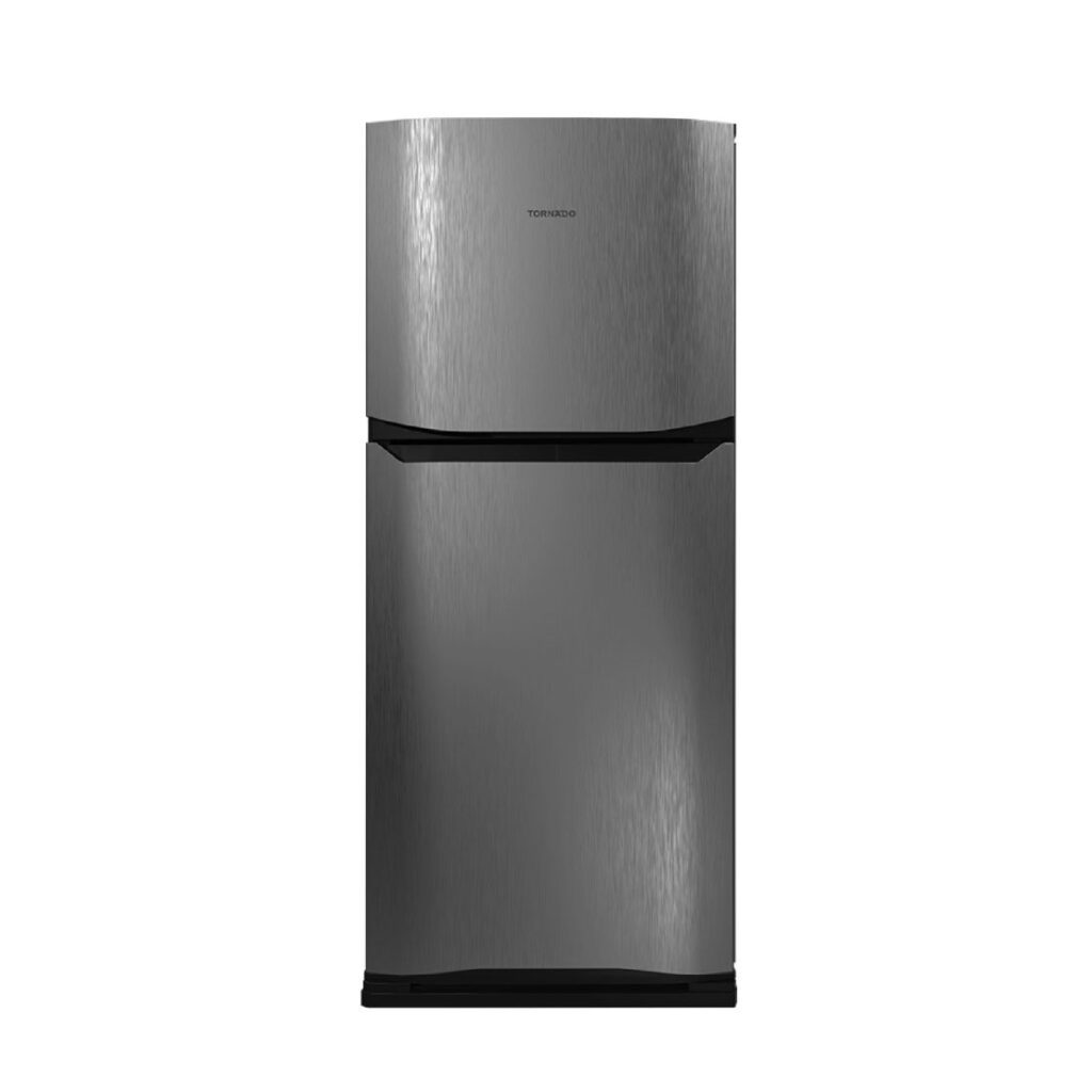 Tornado Refrigerator 304 Liters No Frost Dark Stainless Steel RF33FTDST