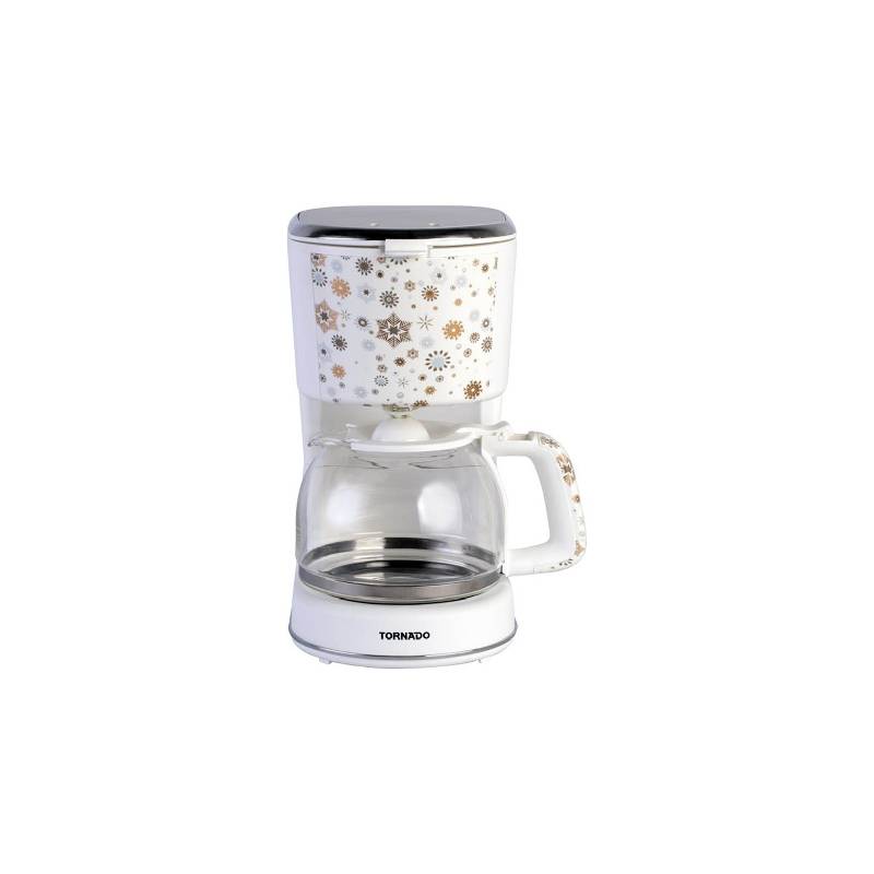 Tornado American Coffee Maker Automatic 900 Watt 1.25 Liter White TCMA-9125-C