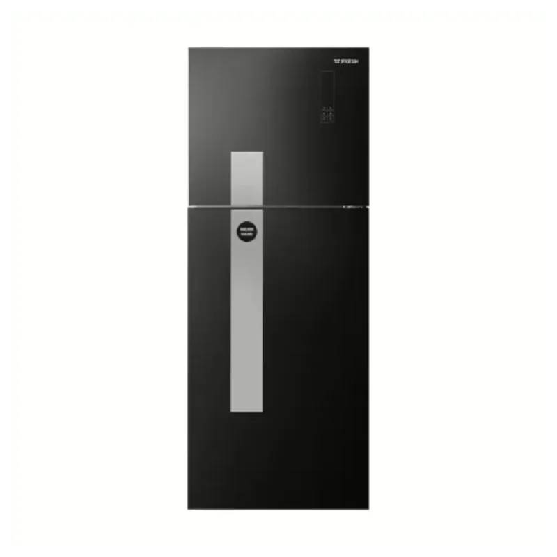 Fresh Refrigerator 397 Liters Digital Black Glass FNT-MR470YGMLS
